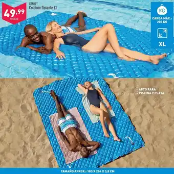 ALDI Colchoneta de playa oferta