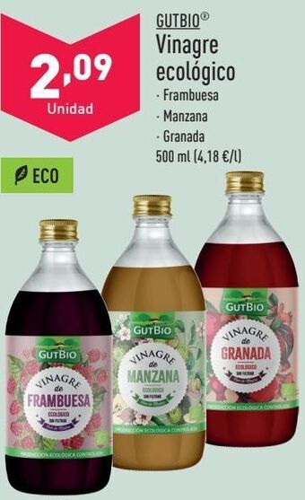 ALDI Vinagre gutbio oferta