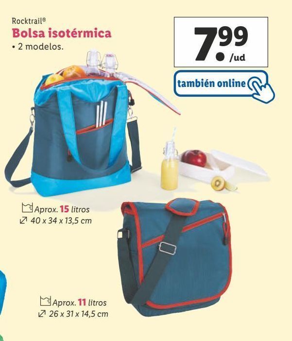 Lidl Bolsa isotérmica rocktrail oferta