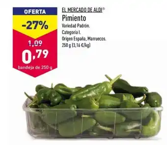 ALDI Pimiento oferta