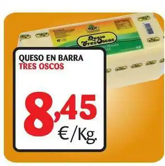 Alimerka Tres Oscos Queso En Barra oferta