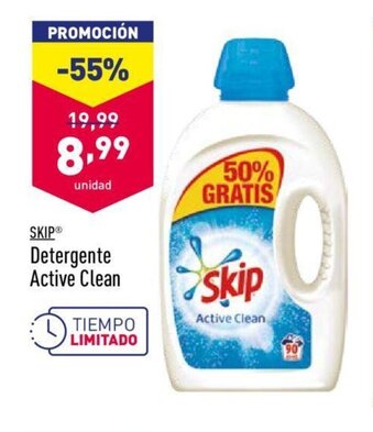 ALDI Skip Detergente Active Clean oferta