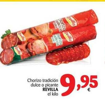 Alimerka Revilla Chorizo Tradición Dulce O Picante oferta