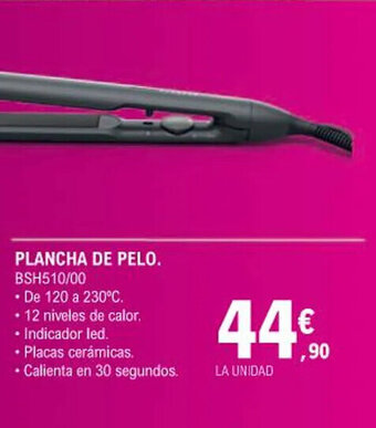 E.Leclerc PLANCHA DE PELO oferta