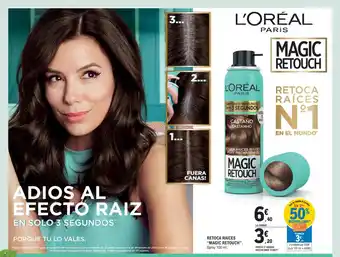 E.Leclerc RETOCA RAÍCES "MAGIC RETOUCH". Spray 100 ml. oferta