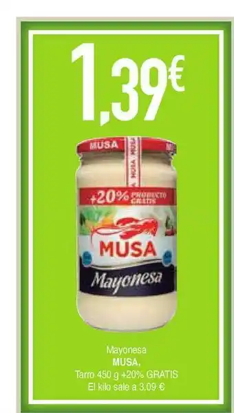 Masymas Musa Mayonesa 450g oferta