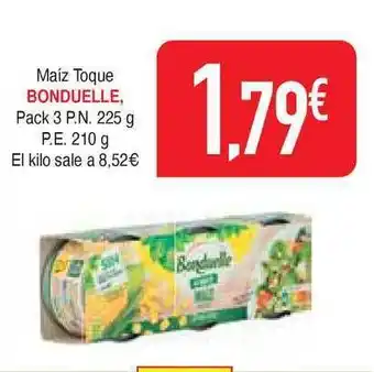 Masymas Bonduelle Maiz Toque 225g/210g oferta