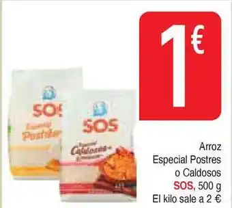 Masymas Sos Arroz Especial Postres O Caldosos 500g oferta