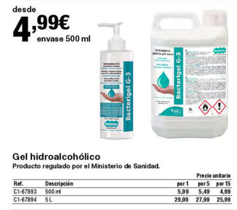 Staples Kalamazoo Gel hidroalcohólico oferta