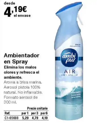 Staples Kalamazoo Ambientador en Spray oferta