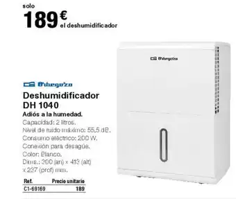 Staples Kalamazoo Deshumidificador DH 1040 oferta