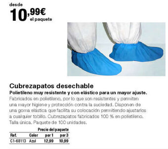 Staples Kalamazoo Cubrezapatos desechable oferta