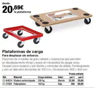 Staples Kalamazoo Plataformas de carga oferta
