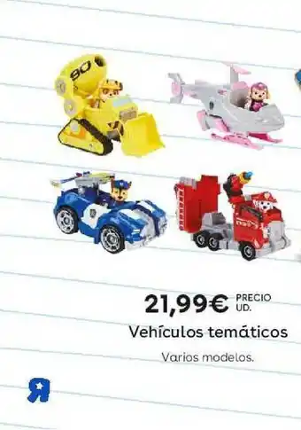 ToysRus Vehículos Temáticos oferta