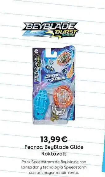 ToysRus Beyblade Peonza Glide Roktavolt oferta