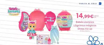 ToysRus Bebés Llorones Lágrimas Mágicas Dress Me Up oferta