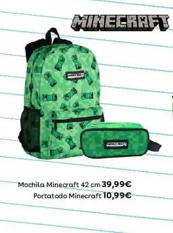 ToysRus Mochila Minecraft 42 Cm Portatodo Minecraft oferta