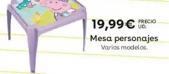 ToysRus Mesa Personajes oferta