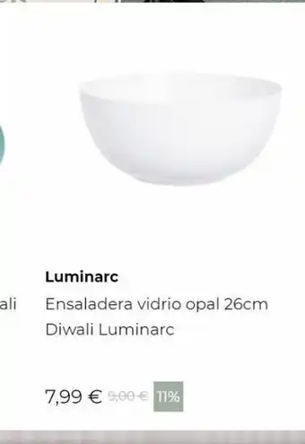 Ohgar Ensaladera luminarc oferta