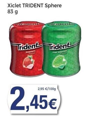 Chicles trident