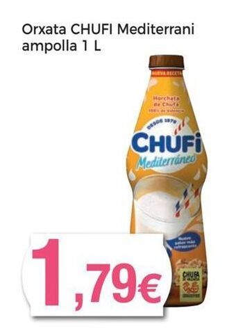 Supermercats Jespac Horchata chufi oferta