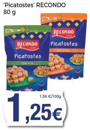 Supermercats Jespac Picatostes recondo oferta