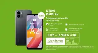 Yoigo Redmi a2 a2 nuevo xiaomi redmi a2 esta memoria es la envidia de los elefantes. pantalla táctil hd+ de 6,52 8 mp + qvg oferta