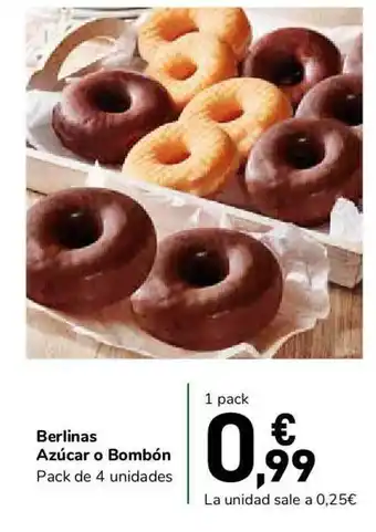 Carrefour Express Berlinas Azúcar O Bombón oferta