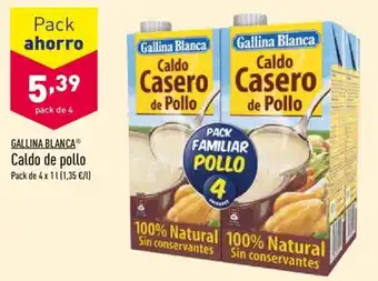 ALDI Gallina Blanca Caldo de pollo oferta