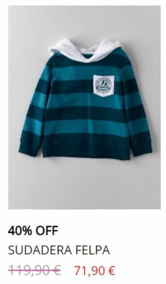 Nanos Sudadera felpa oferta