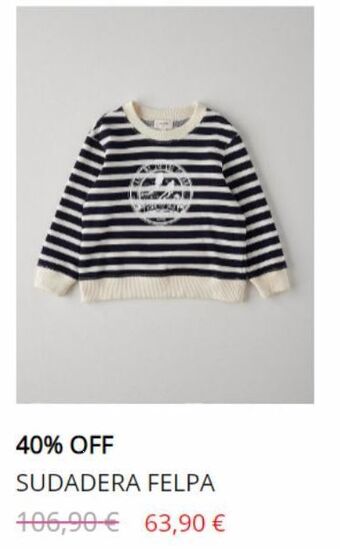 Nanos Sudadera felpa oferta