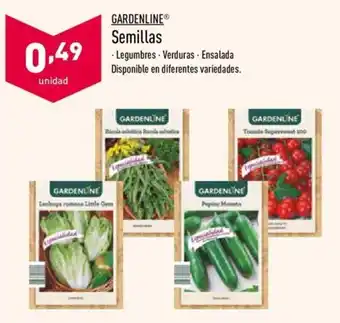 ALDI Gardenline Semillas oferta