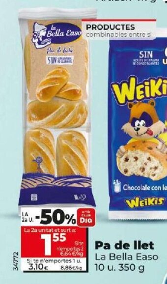 Dia Pa de llet oferta
