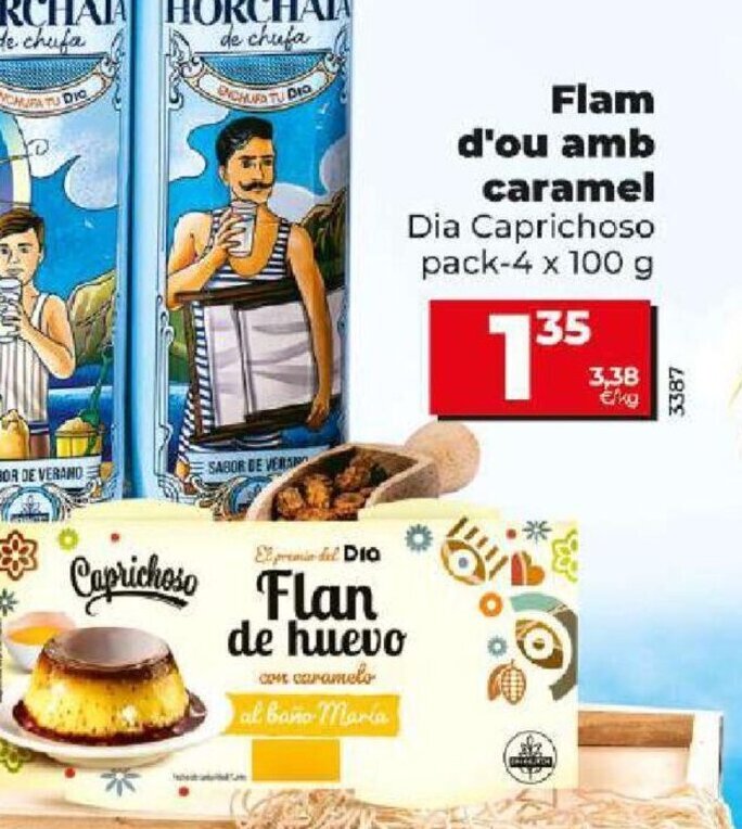 Dia Flam d'ou amb caramel oferta