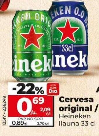 Dia Cervesa original / 0,0 oferta