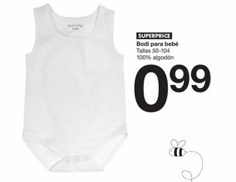 Zeeman Bodi para bebé oferta