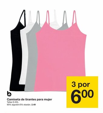 Zeeman Camiseta de tirantes para mujer oferta