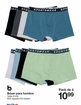 Zeeman Bóxer para hombre oferta