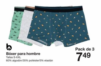 Zeeman Bóxer para hombre oferta