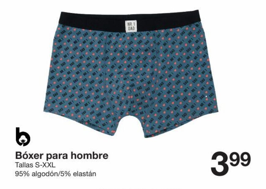 Zeeman Bóxer para hombre oferta