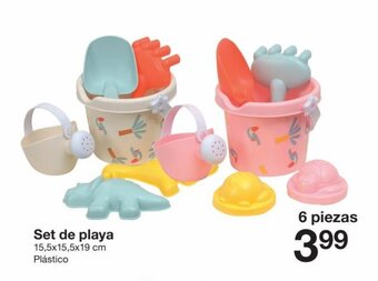 Zeeman Set de playa oferta
