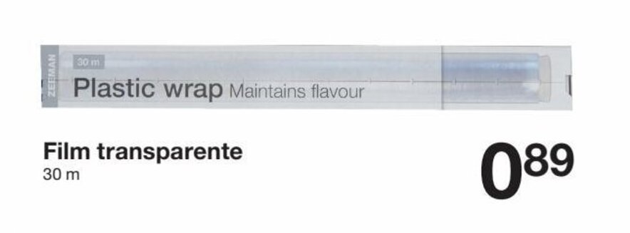 Zeeman Film transparente oferta