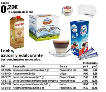 Staples Kalamazoo Leche, oferta