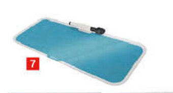 Staples Kalamazoo Pizarra de sobremesa de cristal oferta