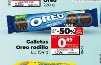 Dia Galletas Oreo rodillo oferta