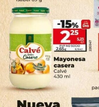 Dia Mayonesa casera oferta