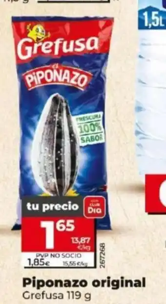Dia Piponazo original Grefusa 119 g oferta