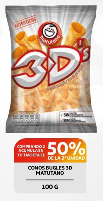 Alcampo CONOS BUGLES 3D MATUTANO oferta