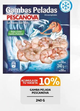 Alcampo GAMBA PELADA PESCANOVA oferta