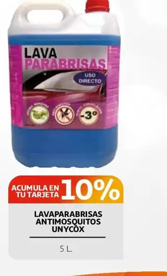 Alcampo LAVAPARABRISAS ANTIMOSQUITOS UNYCÒX oferta